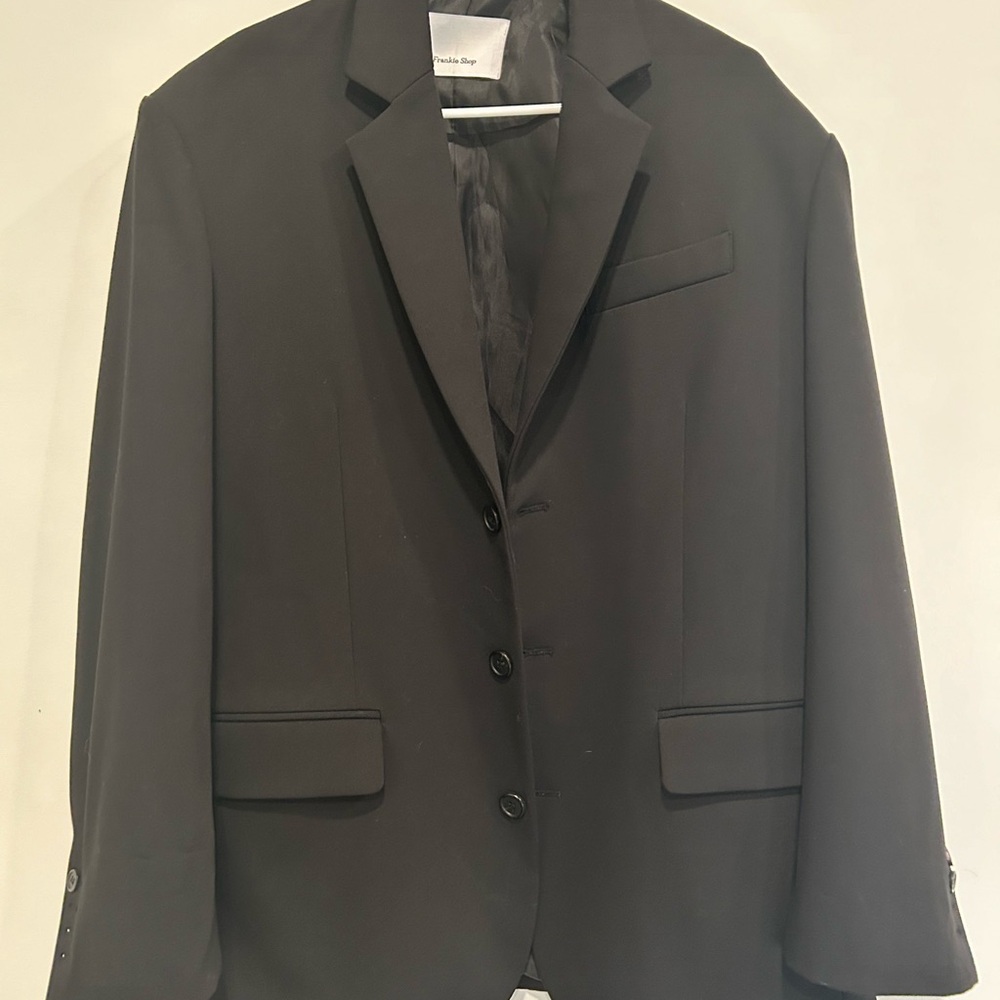 The Frankie Shop Classic Black Women’s Blazer L